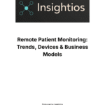 Insightios report cover on RPM trends, device innovation, and digital healthcare business models