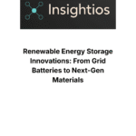 Insightios report cover on energy storage innovations