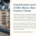 Visual showing snack aisles and mini meal packaging innovations in modern retail